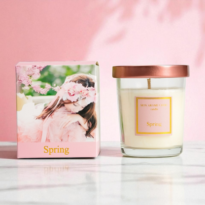 四季アロマキャンドル【Spring】〈結婚式 引き出物 ギフト〉
