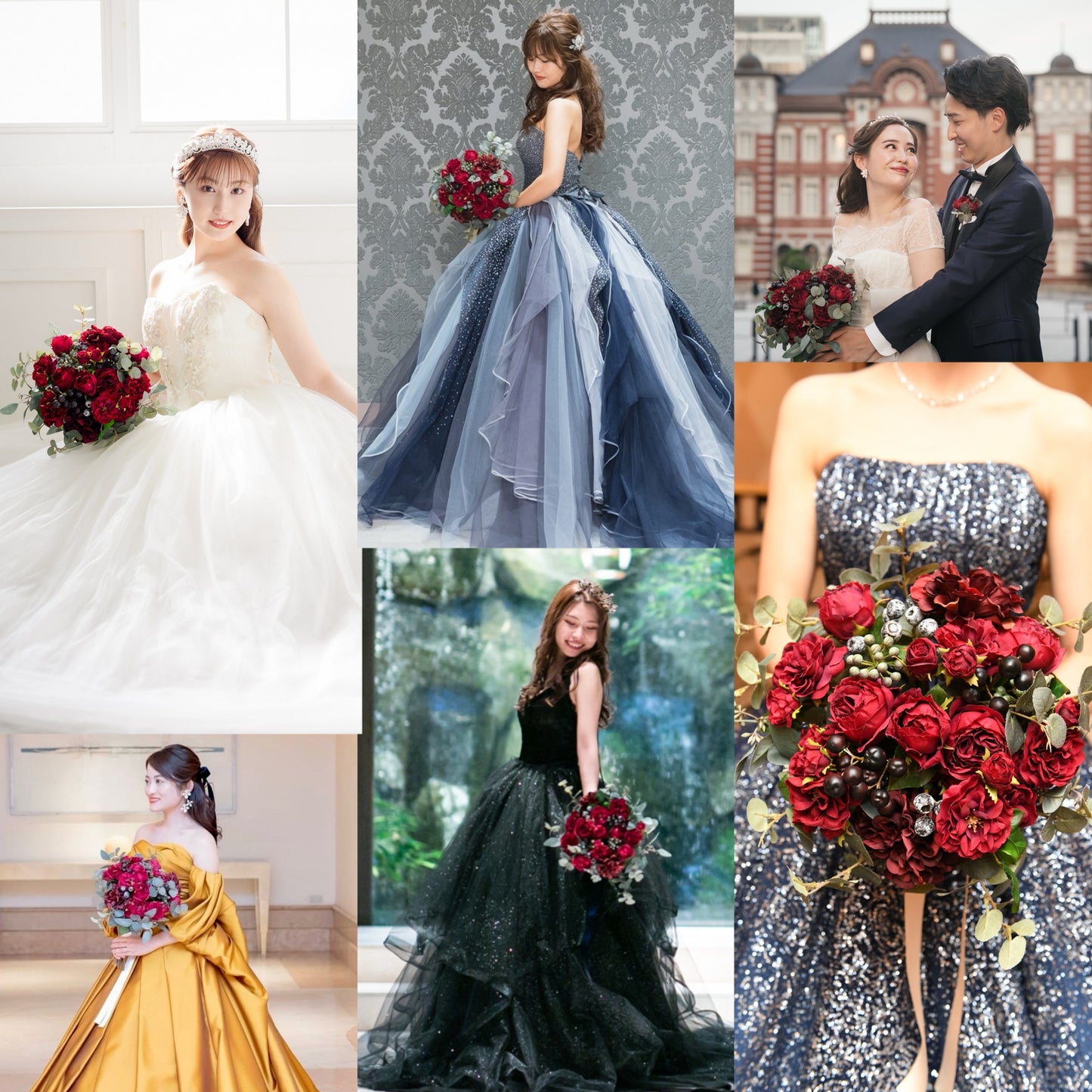 【高級造花】レンタルブーケ : ベルフルール/ Belles Flerus 【結婚式 フラワー 造花 ブーケ ブートニア レンタル】