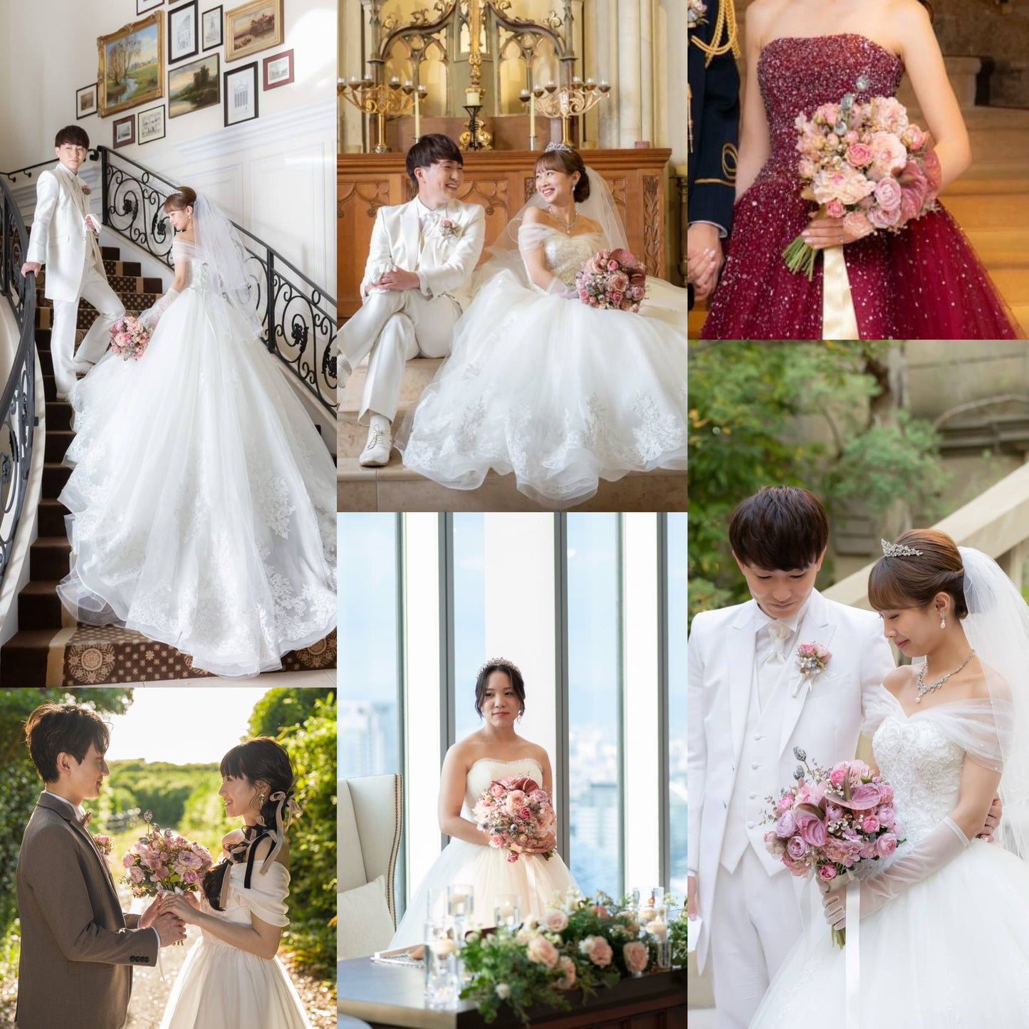【高級造花】レンタルブーケ:レディローズ/ Lady Rose 【結婚式 フラワー 造花 ブーケ ブートニア レンタル】