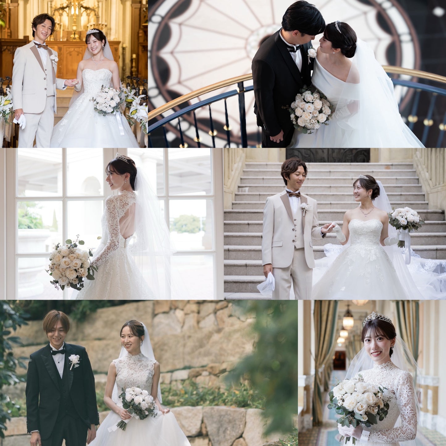 【高級造花】レンタルブーケ:エトワール/ Etoile  【結婚式 フラワー 造花 ブーケ ブートニア レンタル】