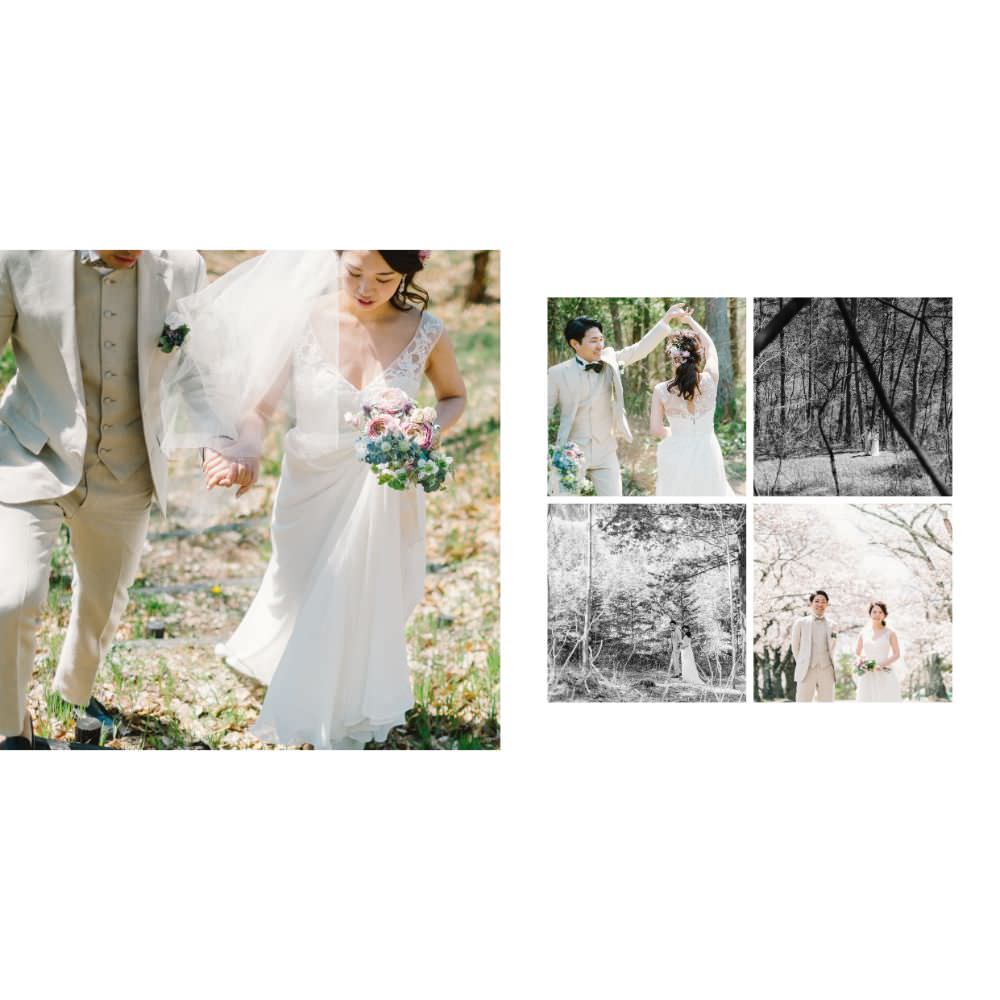 24ページフォトアルバム3冊セット(21cmスクエア) 【結婚式 写真 アルバム オーダーメイド】