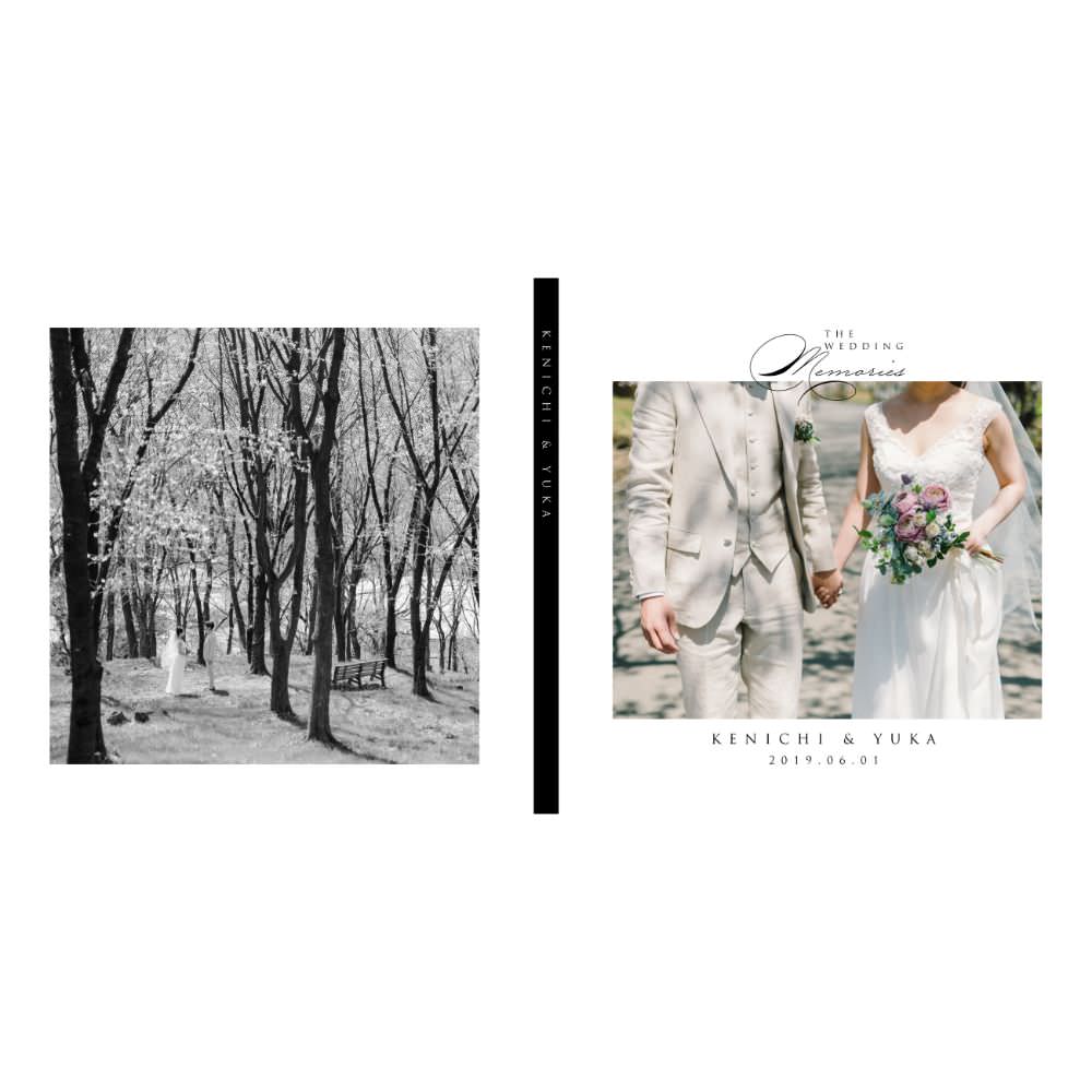 24ページフォトアルバム3冊セット(21cmスクエア) 【結婚式 写真 アルバム オーダーメイド】