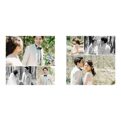 24ページフォトアルバム3冊セット(21cmスクエア) 【結婚式 写真 アルバム オーダーメイド】