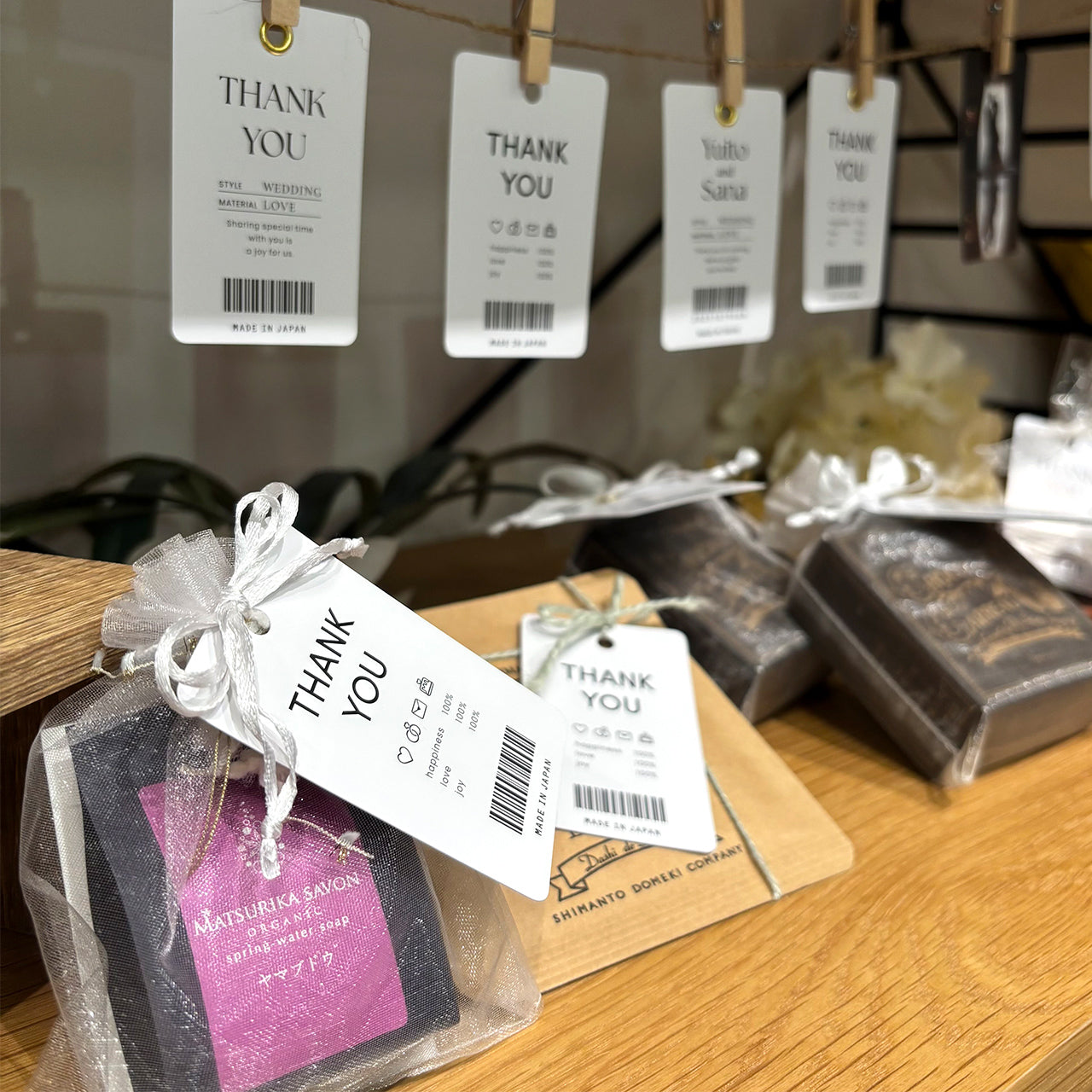 サンキュータグ アパレル風 [デザインB]