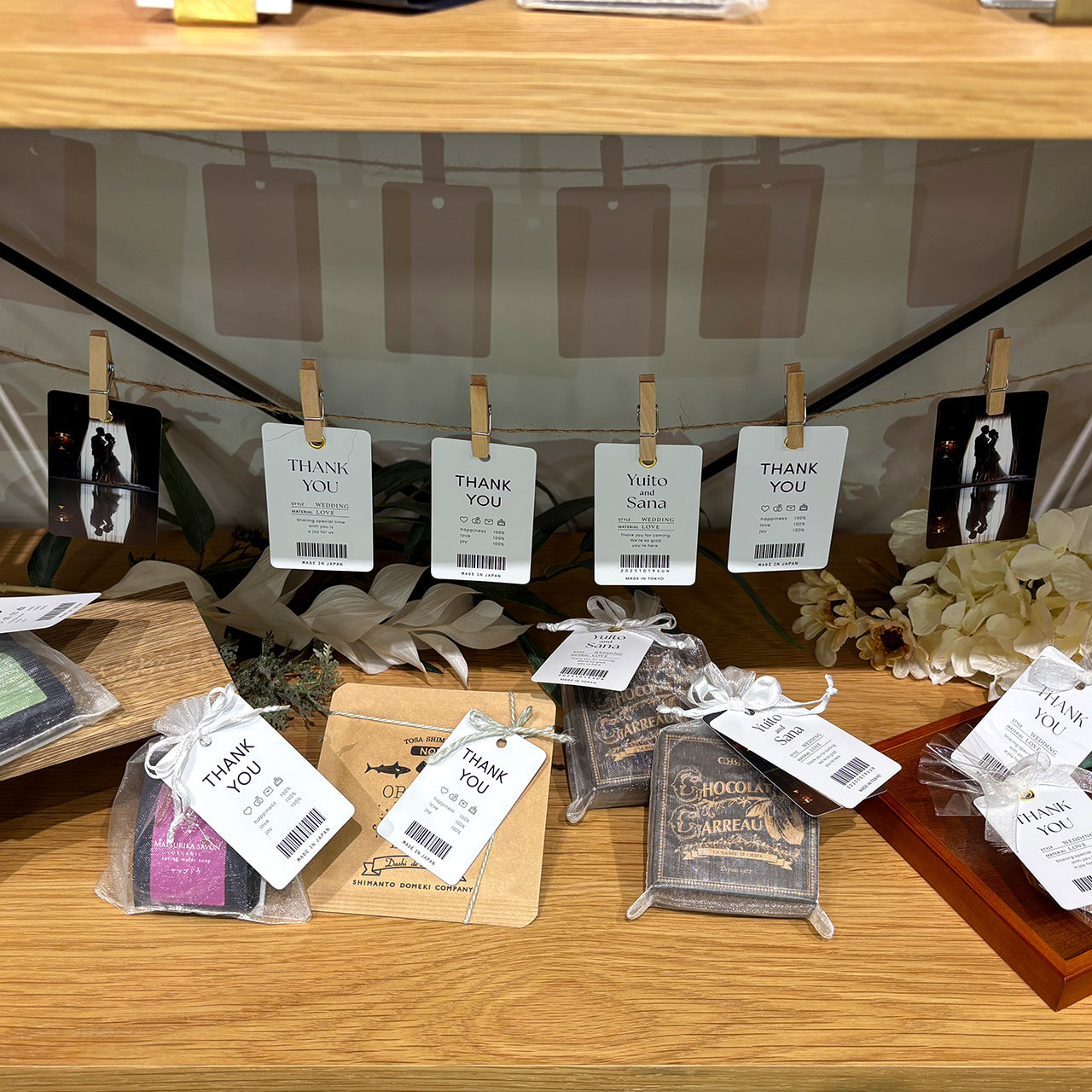 サンキュータグ アパレル風 [デザインB]