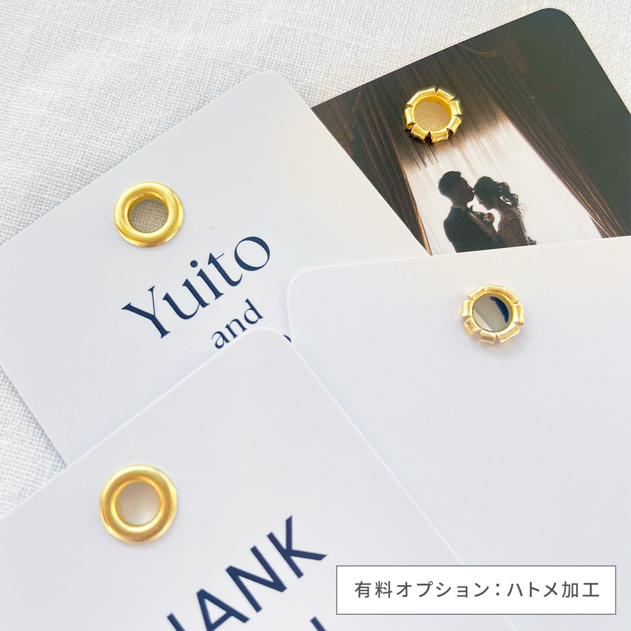 サンキュータグ アパレル風 [デザインB]