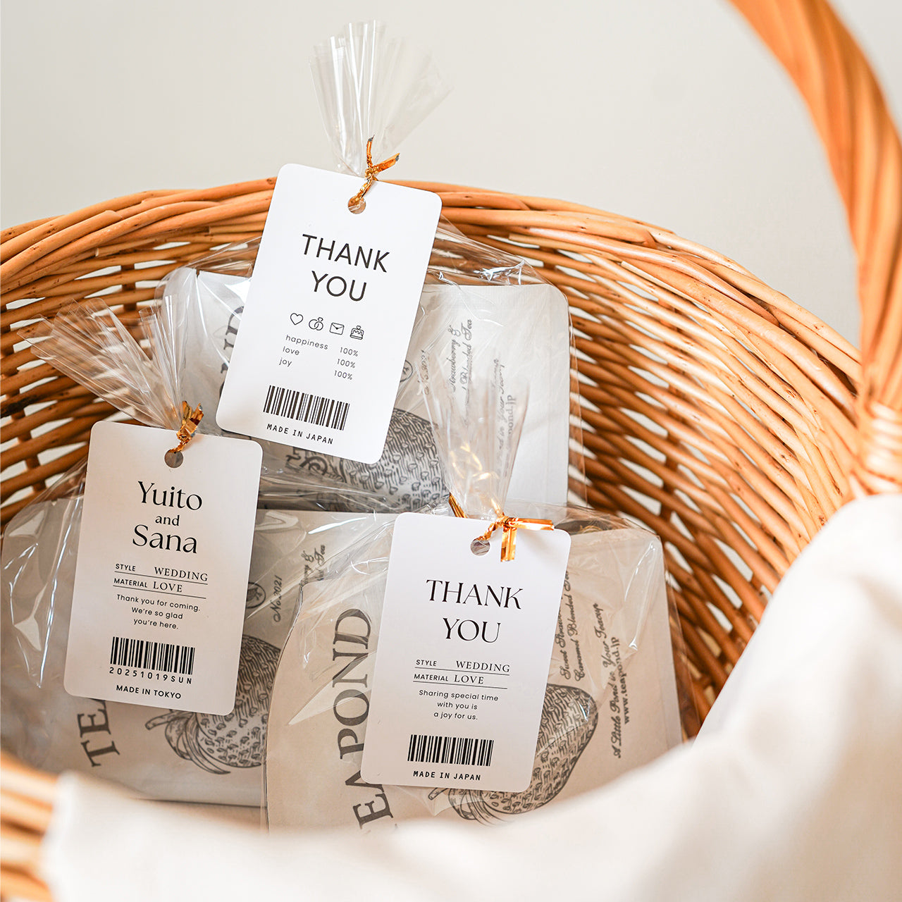 サンキュータグ アパレル風 [デザインB]