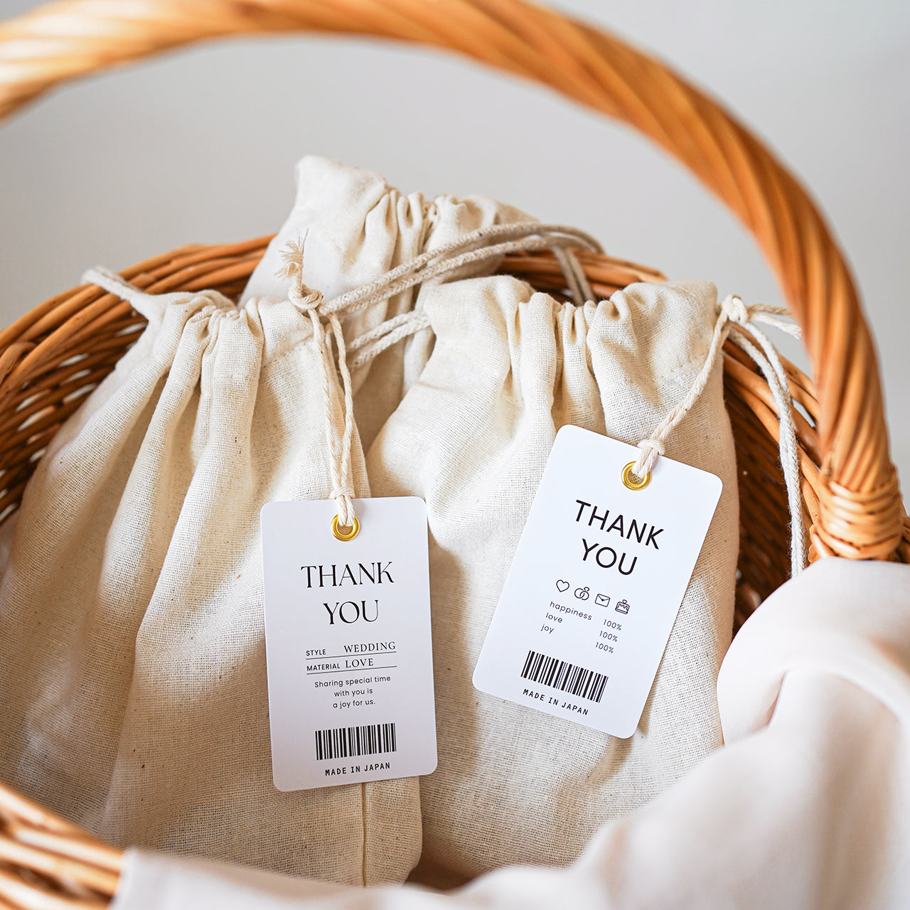 サンキュータグ アパレル風 [デザインB]