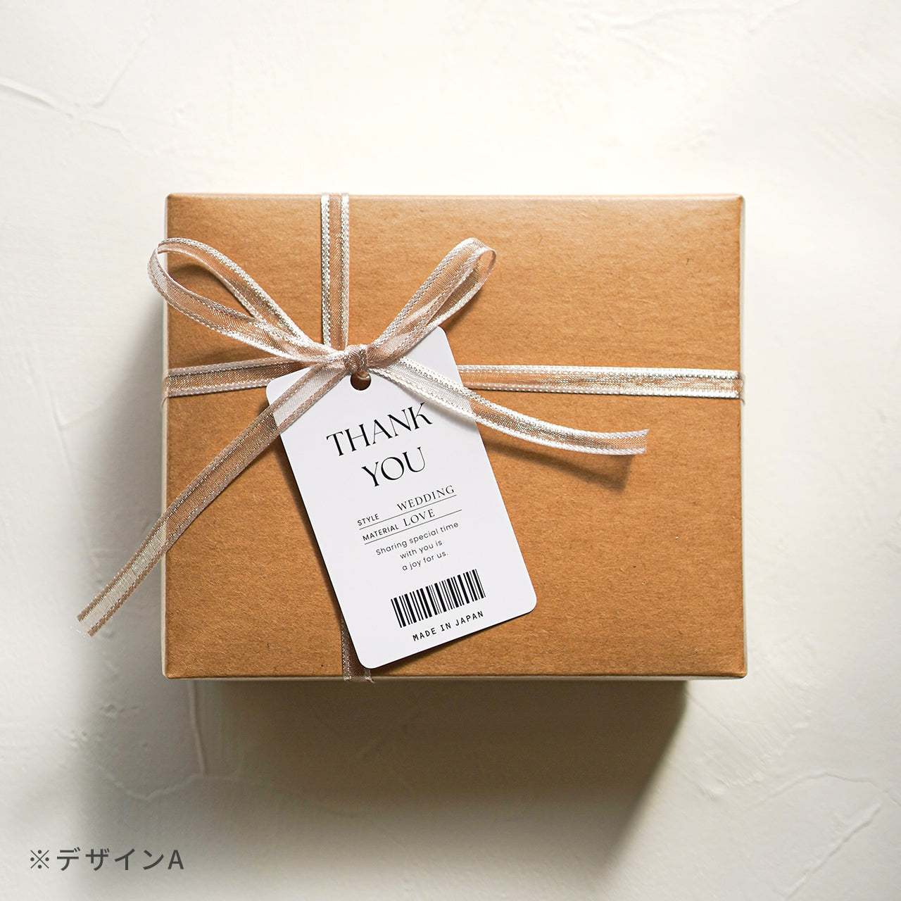 サンキュータグ アパレル風 [デザインB]