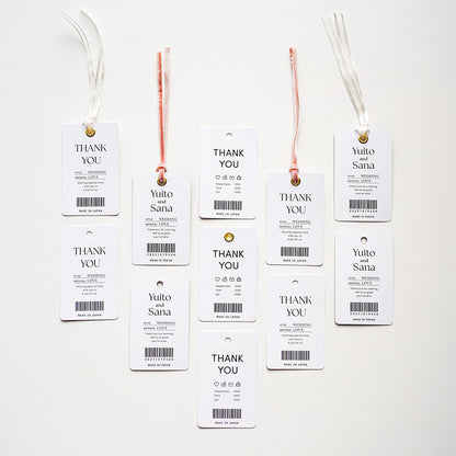 サンキュータグ アパレル風 [デザインA]