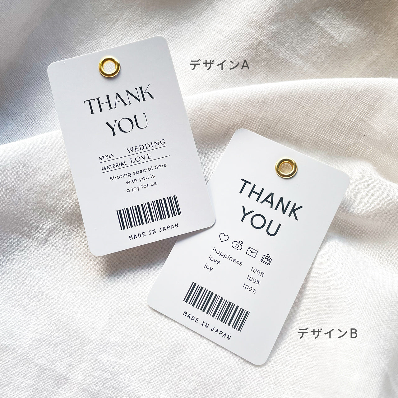 サンキュータグ アパレル風 [デザインA]