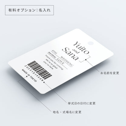 サンキュータグ アパレル風 [デザインA]