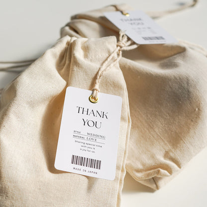 サンキュータグ アパレル風 [デザインA]