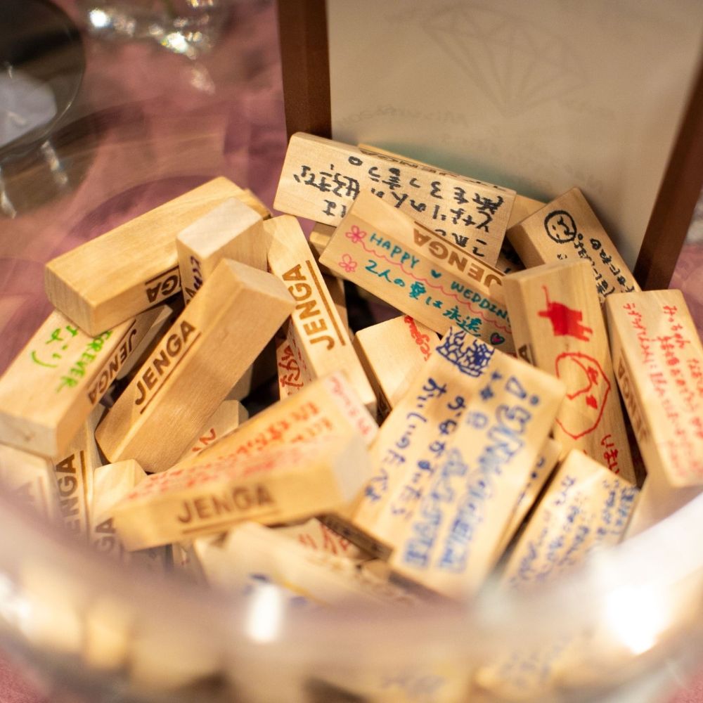 席札キーホルダー【木製】【結婚式 ペーパー 席札】