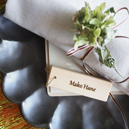 席札キーホルダー【木製】【結婚式 ペーパー 席札】