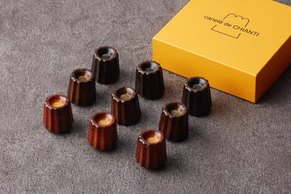ミニカヌレ9個BOX(プレーン・ヨモギ・ココア) 【結婚式 ギフト 食品 引き菓子 洋菓子】