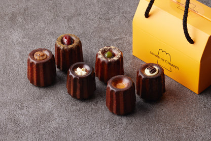 カヌレ6個セットB【お取り寄せ】 【結婚式 ギフト 食品 引き菓子 洋菓子】