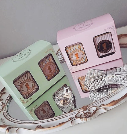 紅茶2缶セット化粧箱付き (グリーン) 【結婚式 ギフト 縁起物 紅茶】