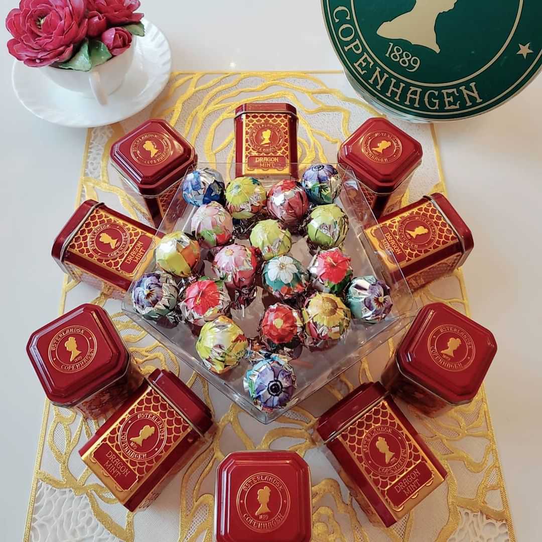 【ハーブティー】Dragon Mint ミニ缶 【結婚式 ギフト 縁起物 紅茶】