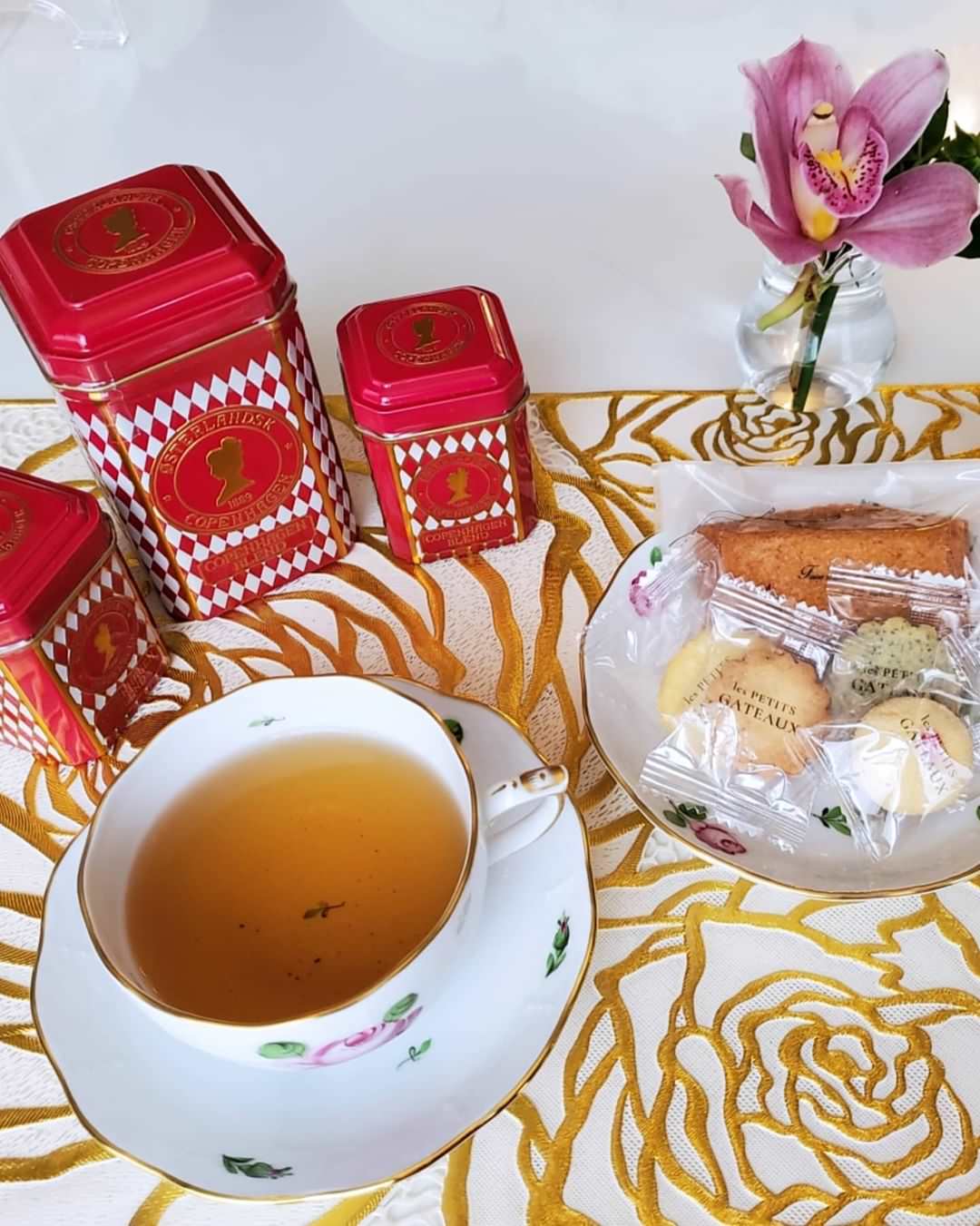 Copenhagen Blend 12ティーバッグ缶 【結婚式 ギフト 縁起物 紅茶】