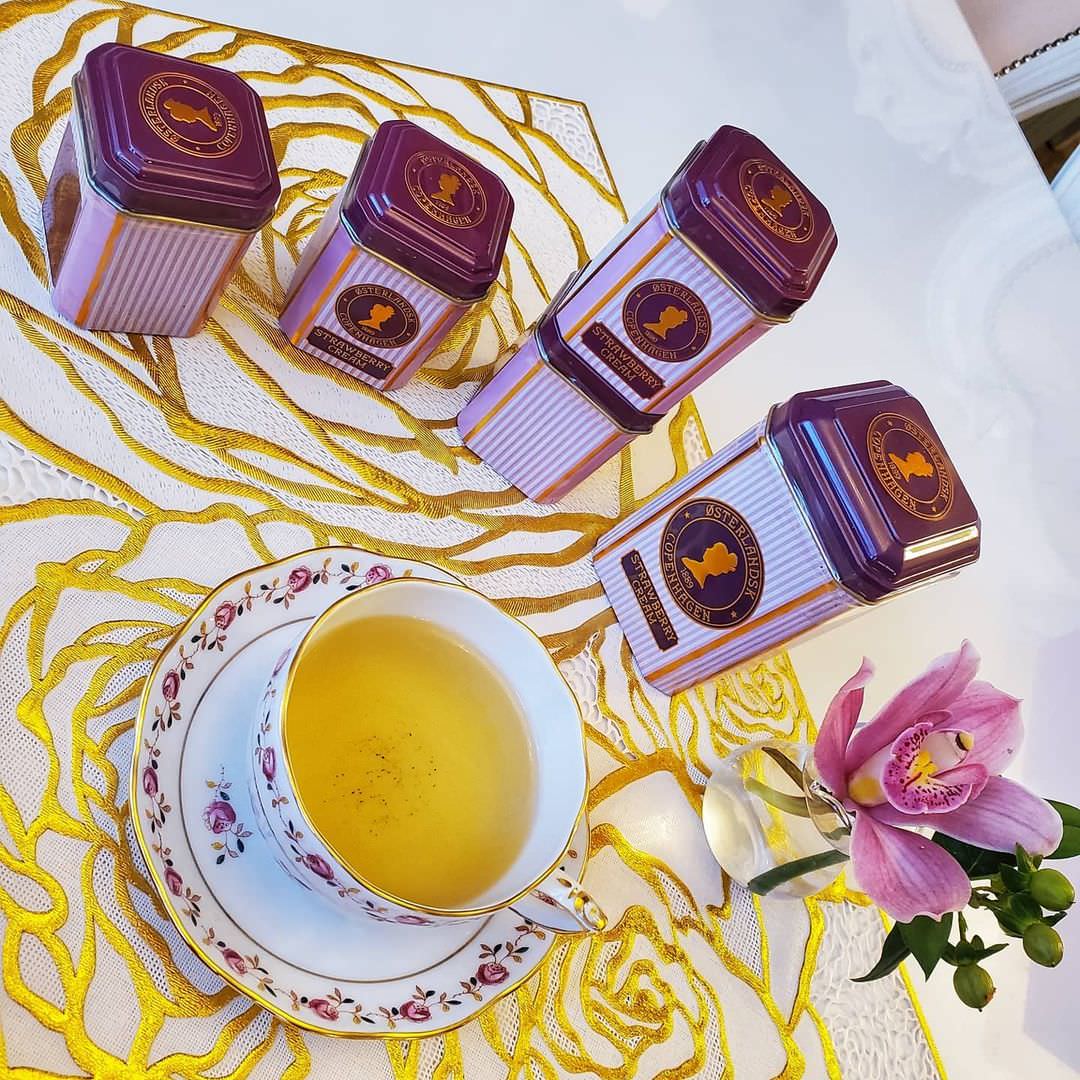 Strawberry Cream Tea 12ティーバッグ缶 【結婚式 ギフト 縁起物 紅茶】