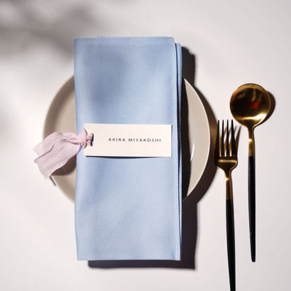 【結婚式 席札】6色タグリボン席札029【結婚式 ペーパー 席札】