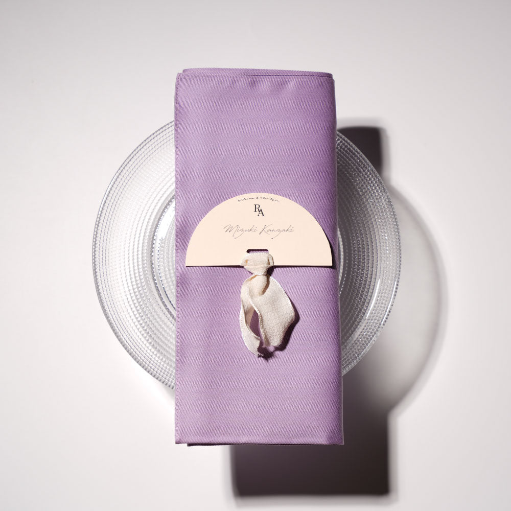 【結婚式 席札】5色アーチリボン席札027【結婚式 ペーパー 席札】