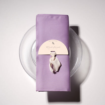 【結婚式 席札】5色アーチリボン席札027【結婚式 ペーパー 席札】