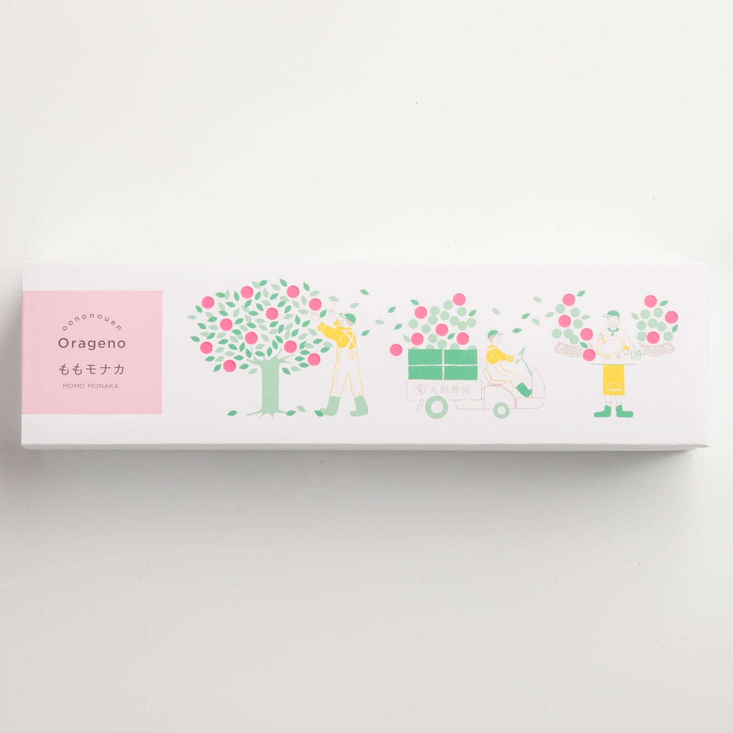 ももモナカボックス 【結婚式 ギフト 食品 引き菓子 和菓子】