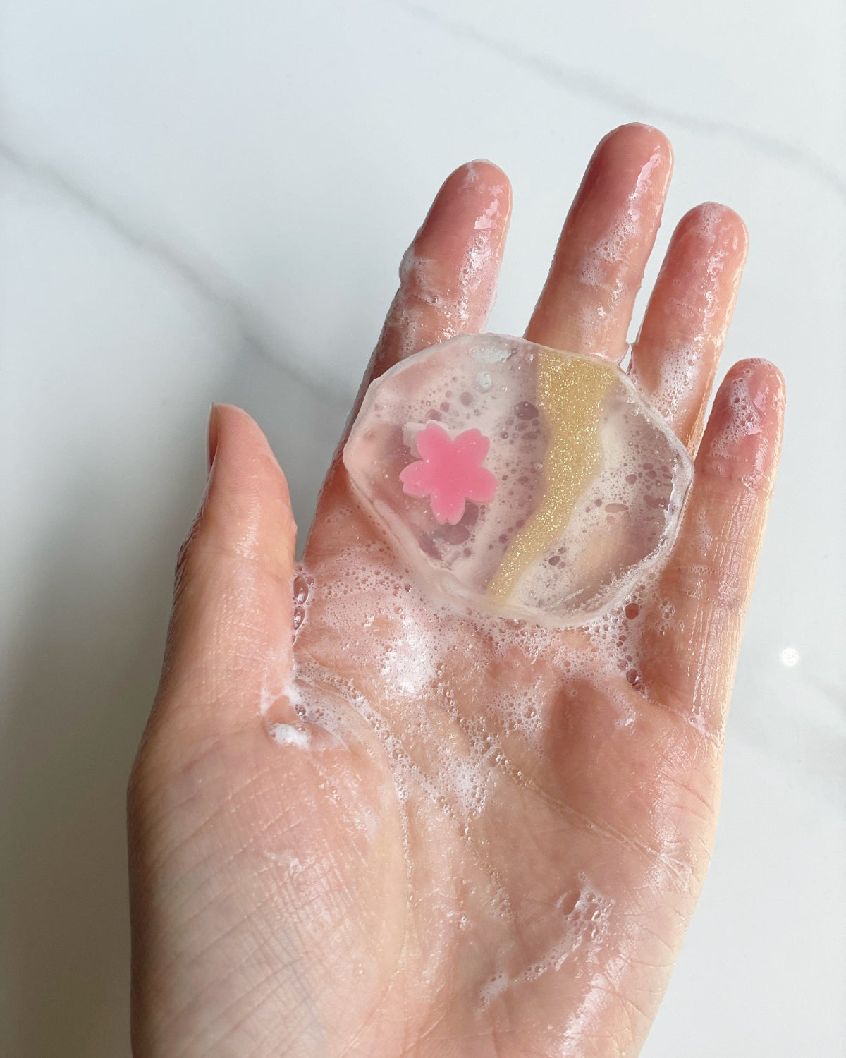 【宝石石鹸】宝石箱 ―花びらの夢―