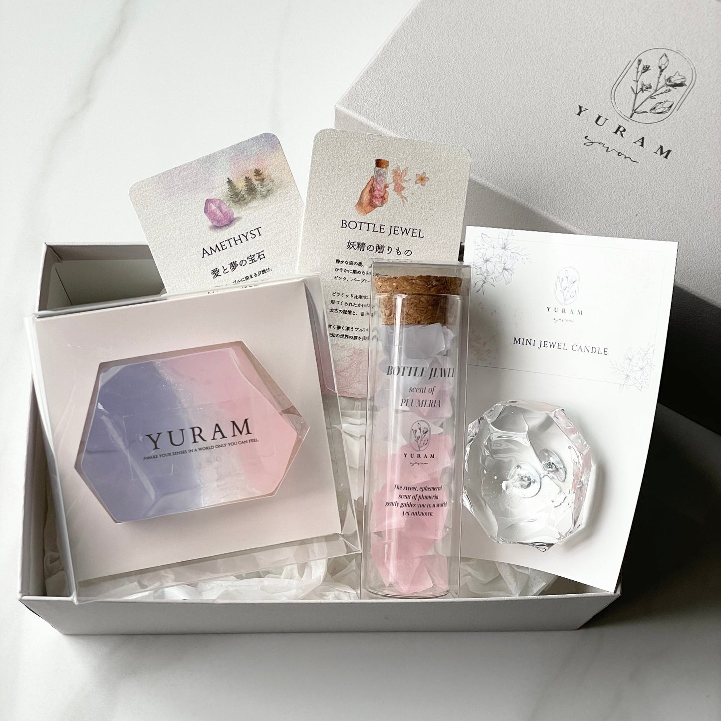 【宝石石鹸】宝石箱 ―妖精の灯火―