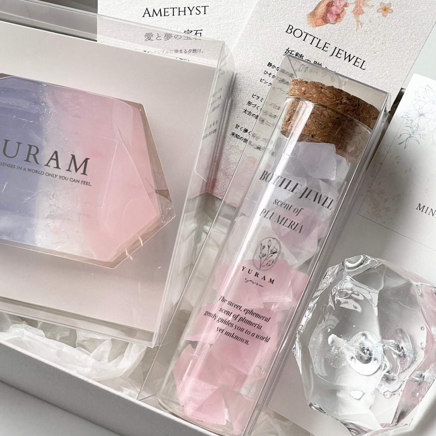 【宝石石鹸】宝石箱 ―妖精の灯火―