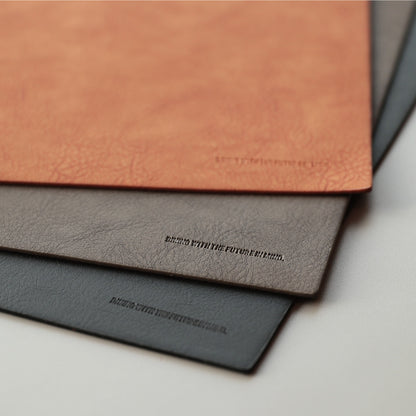 【レザーマット】RECYCLABLE PLACEMAT PU LEATHER　GY【結婚式　ウェルカムグッズ　雑貨　ランチョンマット　プレースマット】