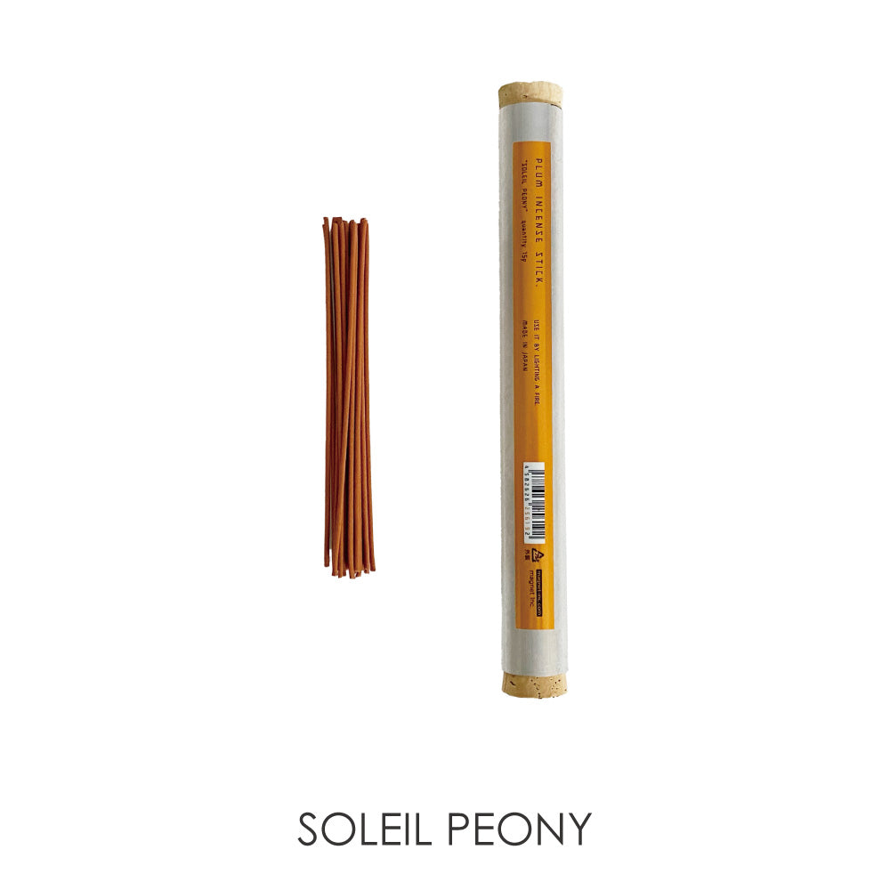【お香立て】PLUM INCENSE STICK　SOLEIL PEONY【結婚式　引き出物　雑貨】