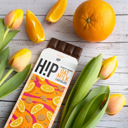 【ヴィーガン】クランチーオレンジ ヴィーガンミルクチョコレート オーツミルクでサステナブル ※オレンジ香料使用【結婚式 ギフト 食品 引き菓子 洋菓子】