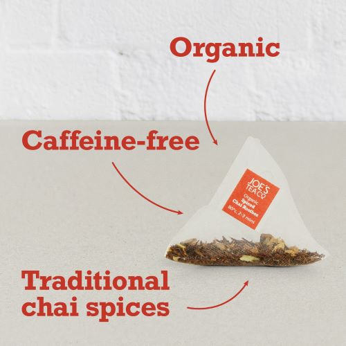 【オーガニックハーブティー】Spiced Chai Rooibos 2パック ルイボスベースのチャイ【結婚式 プチギフト 飲み物】