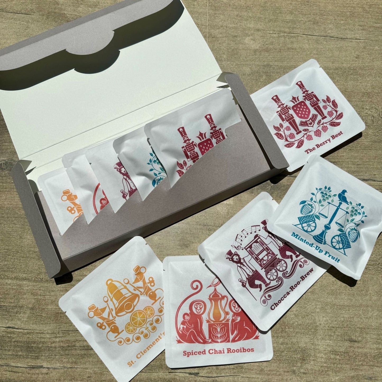 ≪JOE'S TEA≫トライアルセット ノンカフェインオーガニックティーセット【結婚式 引き出物 ギフト 紅茶】