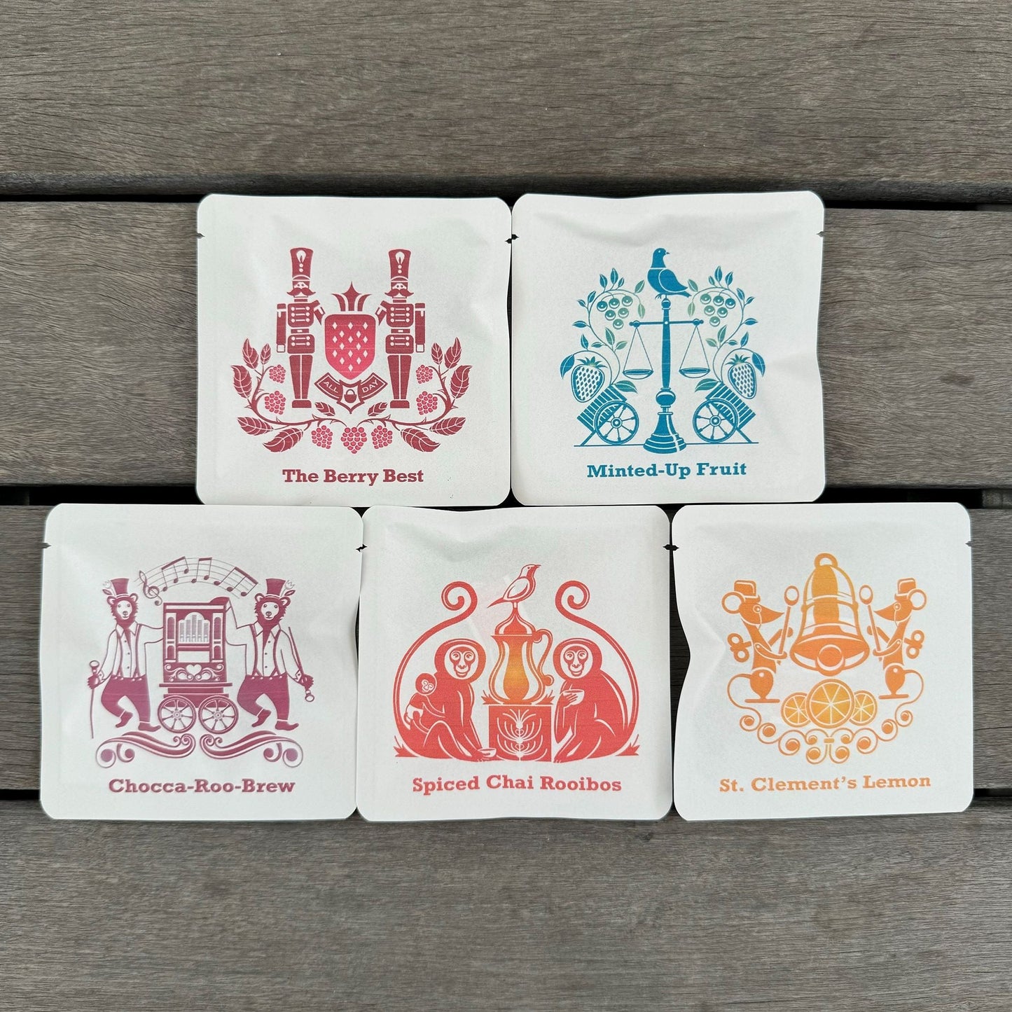 ≪JOE'S TEA≫トライアルセット ノンカフェインオーガニックティーセット【結婚式 引き出物 ギフト 紅茶】