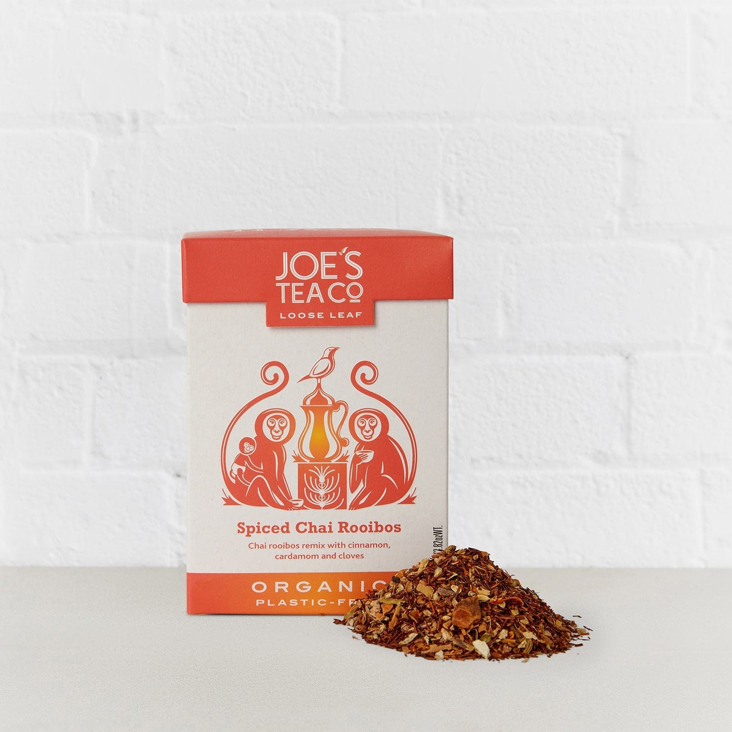 【オーガニック ティー】Spiced Chai Rooibos 80g【リーフ】 【結婚式 ギフト 飲み物】