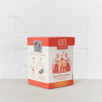 【オーガニック ティー】Spiced Chai Rooibos 80g【リーフ】 【結婚式 ギフト 飲み物】