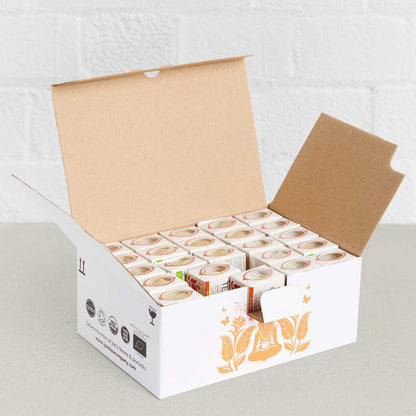 【プチギフト】Feisty Turmeric Guru マッチボックス 50パック【オーガニックティー】 【結婚式 プチギフト 飲み物】