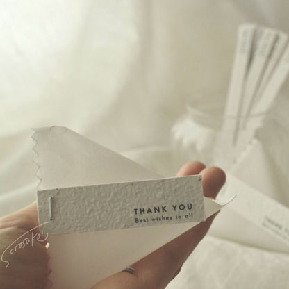 お花の咲くサンキュータグ 20枚セット