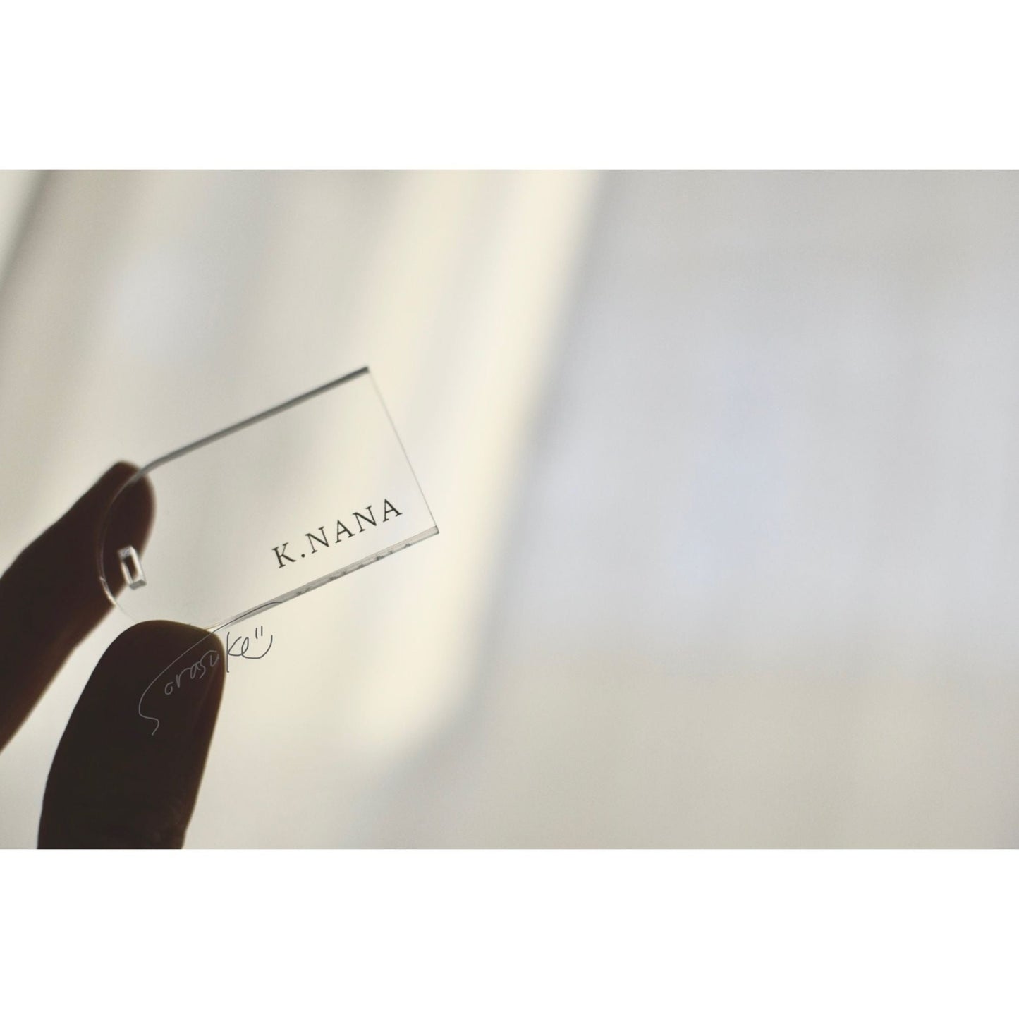 【席札】クリアなアクリルネームプレート 40枚セット【結婚式 ペーパー 席札】