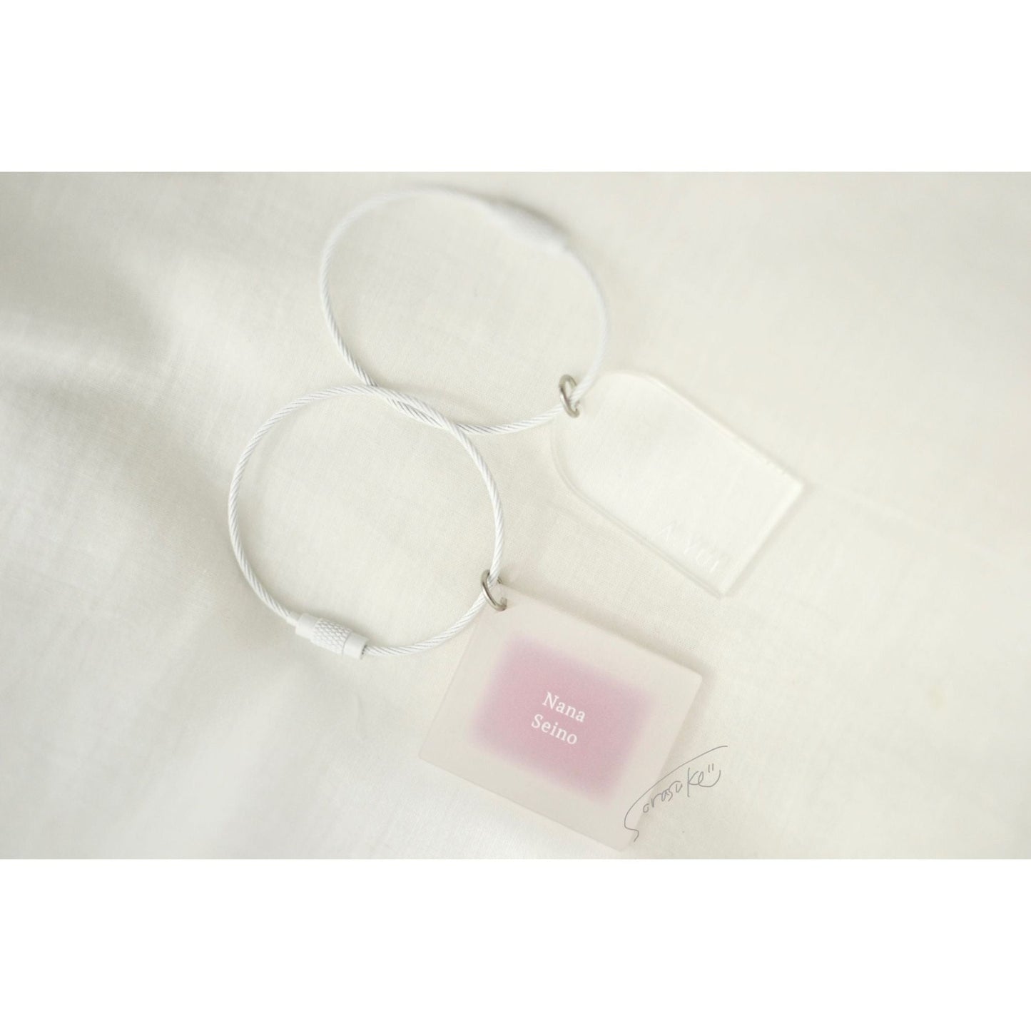 【席札】クリアなアクリルネームプレート 40枚セット【結婚式 ペーパー 席札】