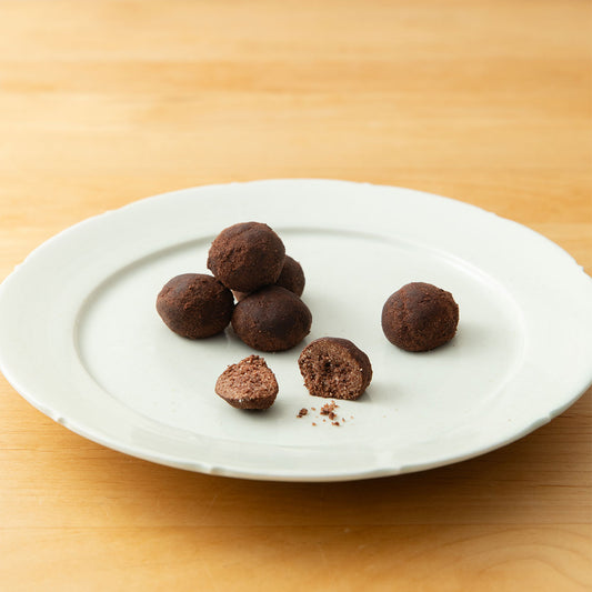 【カカオ】山田錦 米粉の焼き菓子 ボール(6粒入) 【結婚式 引き菓子 プチギフト お菓子】