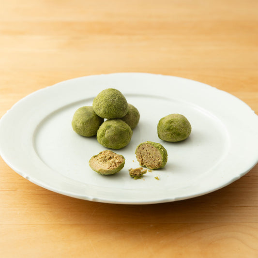 【抹茶】山田錦 米粉の焼き菓子 ボール(6粒入) 【結婚式 引き菓子 プチギフト お菓子】