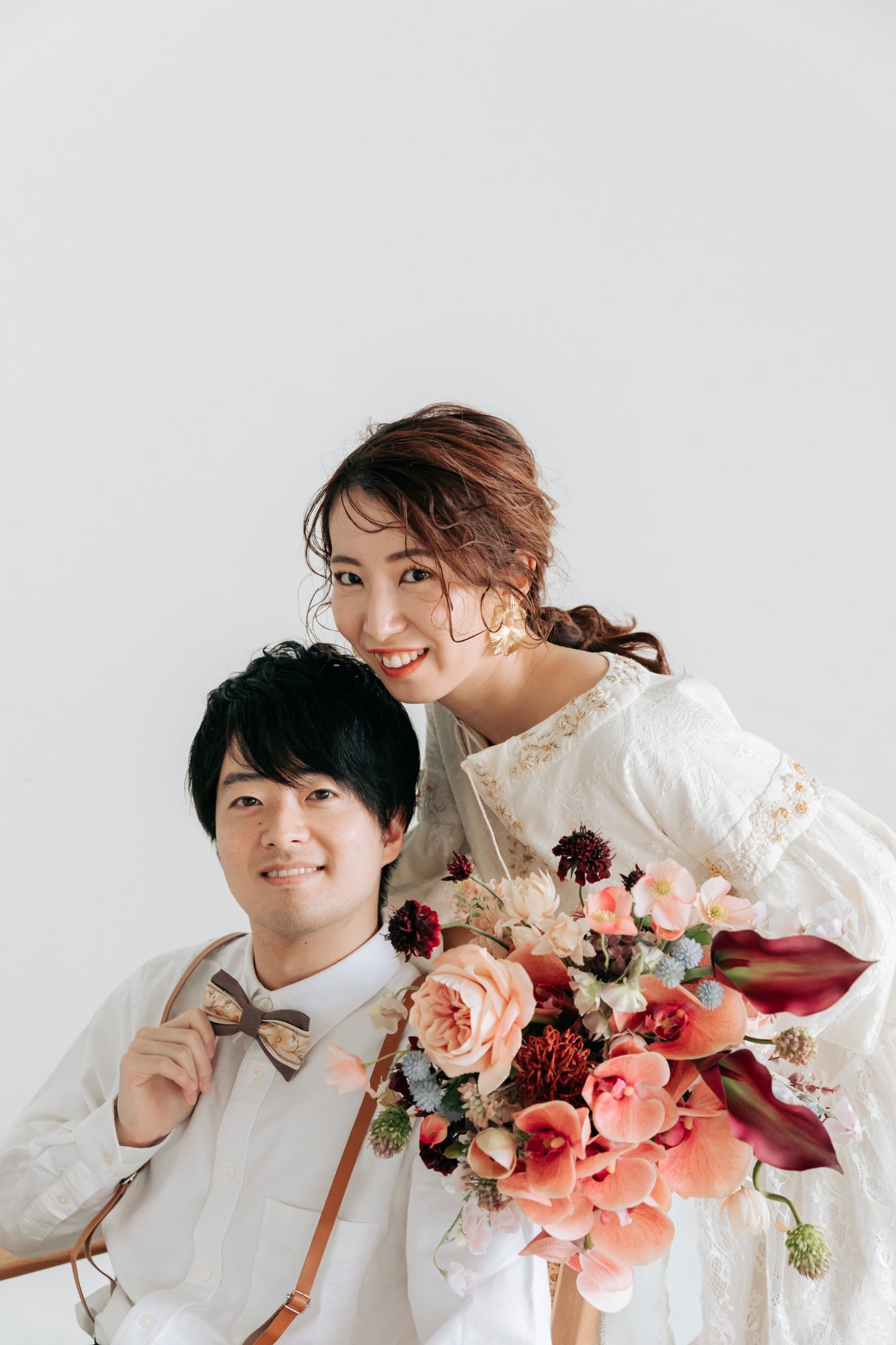 【ピアス・イヤリング】Layla leaf ウェディング ブライダルアクセサリー ピアス / イヤリング [ AM-125 ]【結婚式 ピアス イヤリング】