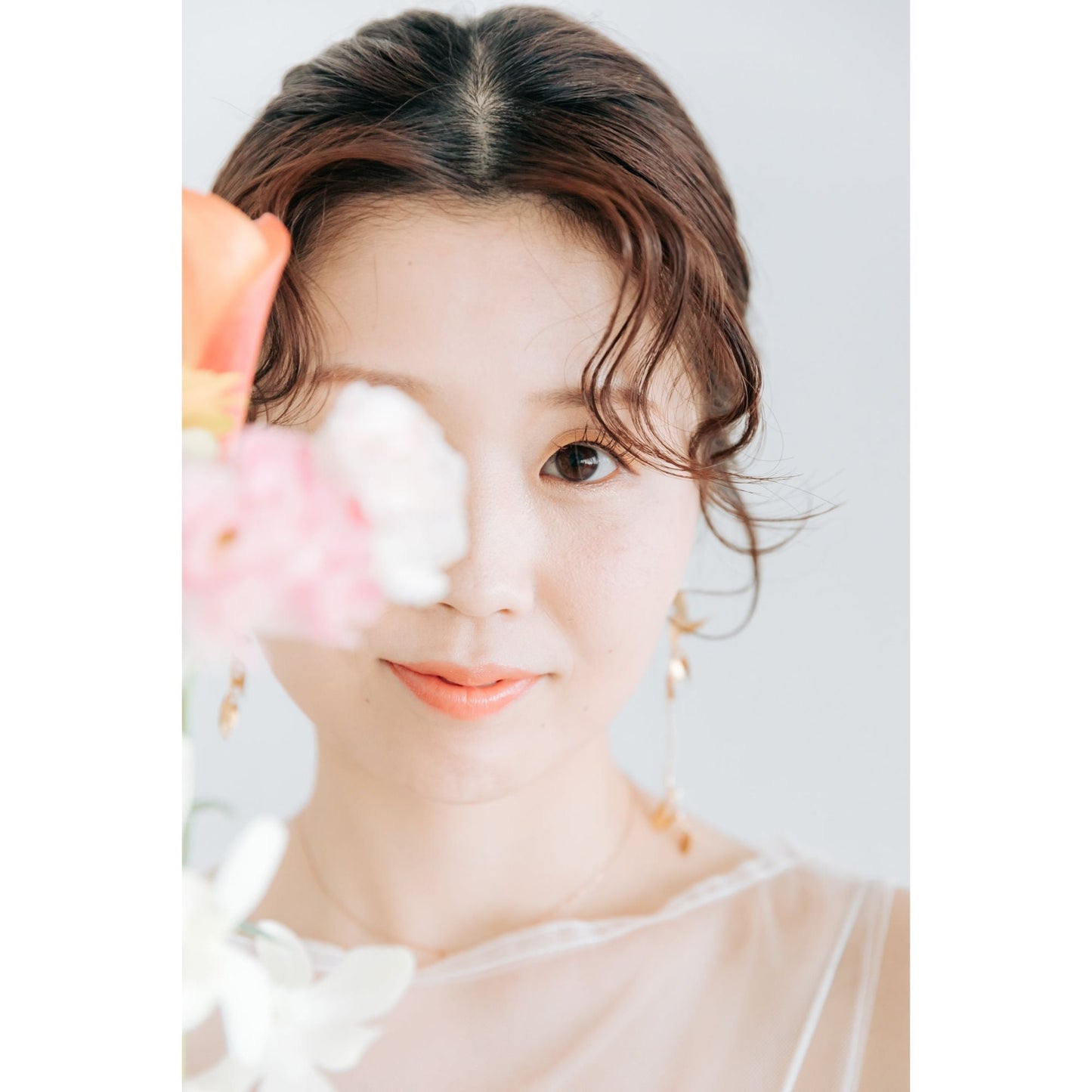 【ピアス・イヤリング】Brielle reef ブライダルアクセサリー ピアス / イヤリング ウェディング [ AM-96 ]【結婚式 ピアス イヤリング】