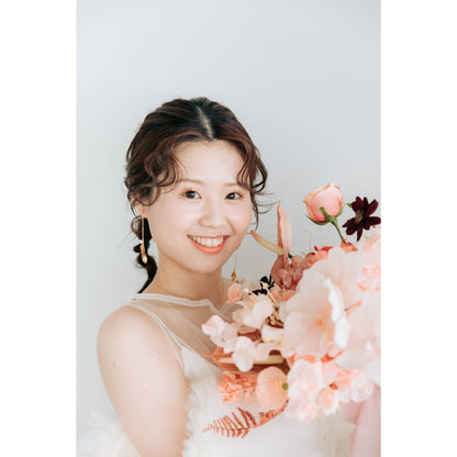 【ピアス・イヤリング】Brielle reef ブライダルアクセサリー ピアス / イヤリング ウェディング [ AM-96 ]【結婚式 ピアス イヤリング】