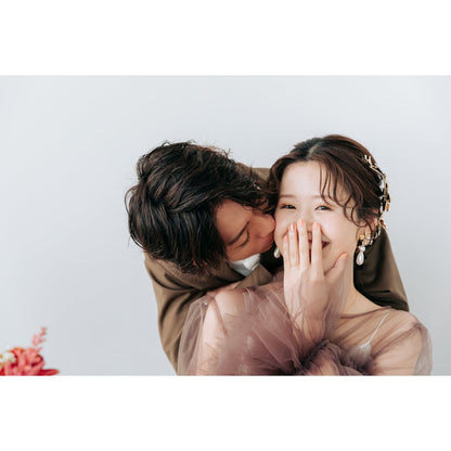 【ピアス・イヤリング】samantha flower ウエディングアクセサリー ピアス / イヤリング [ AM-71 ]【結婚式 ピアス イヤリング】